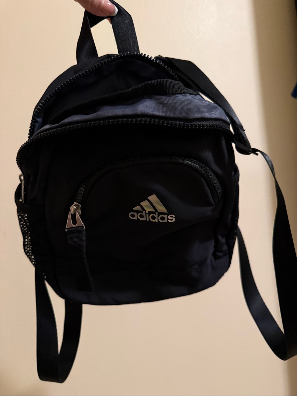 Adidas Black Mini Backpack - Compact Everyday Bag